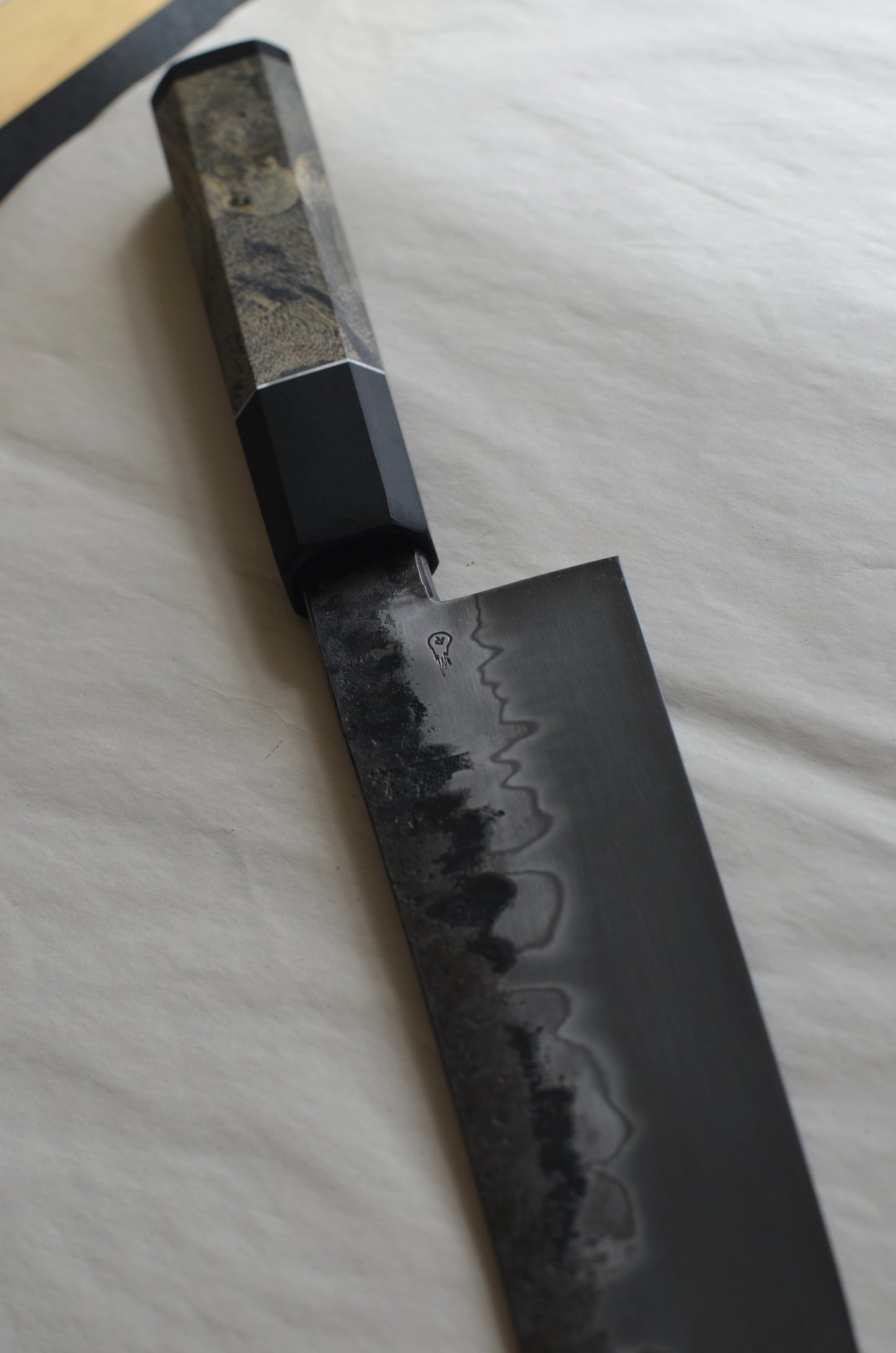 Nakiri kuro-hamon 215mm