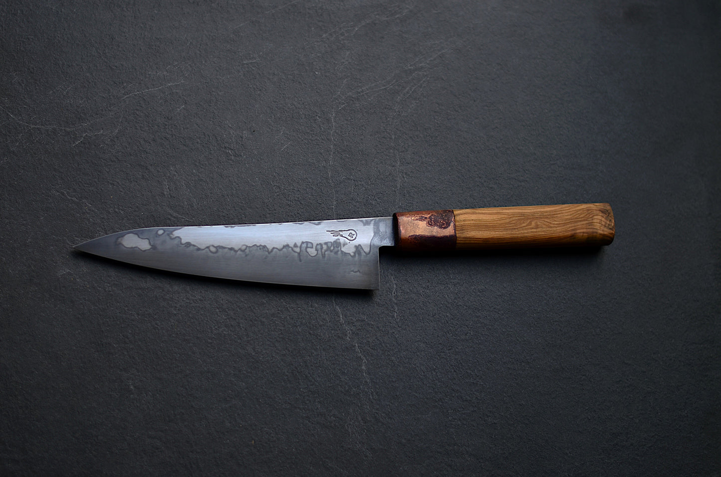 Santoku honyaki Hitatsura 215mm