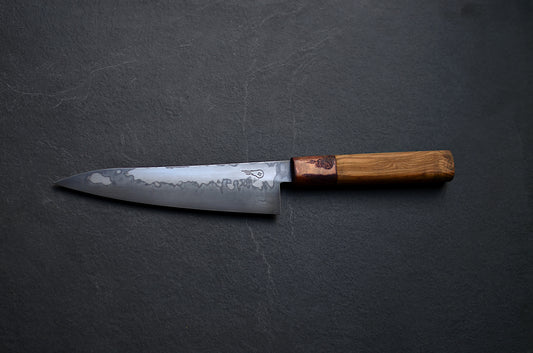 Santoku honyaki Hitatsura 215mm